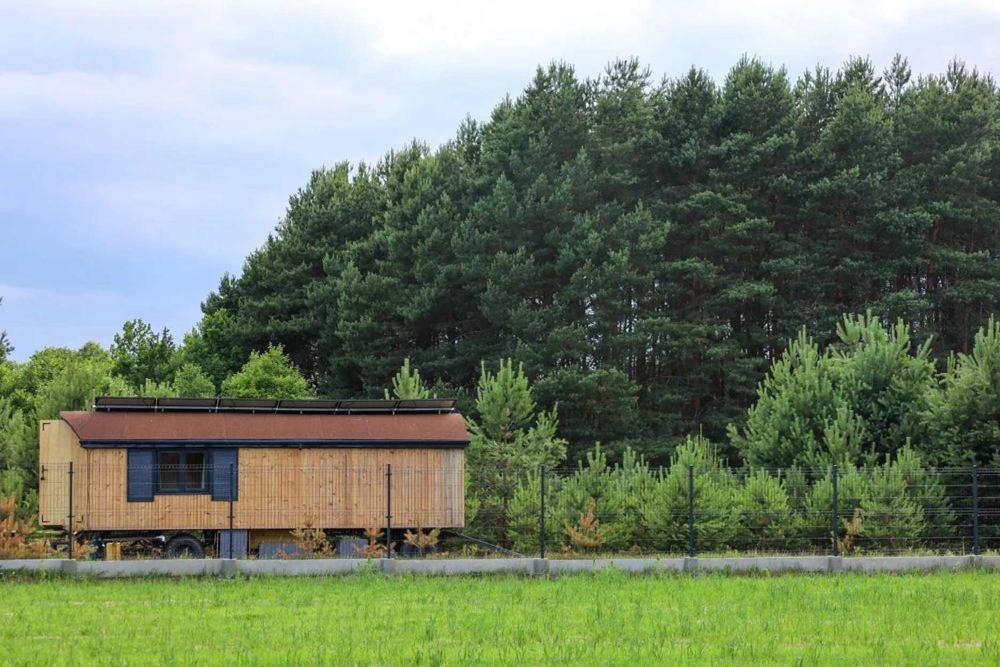 Oaza Swiety Spokoj - Domek Z Balia I Jacuzzi Rzasnik Exterior photo