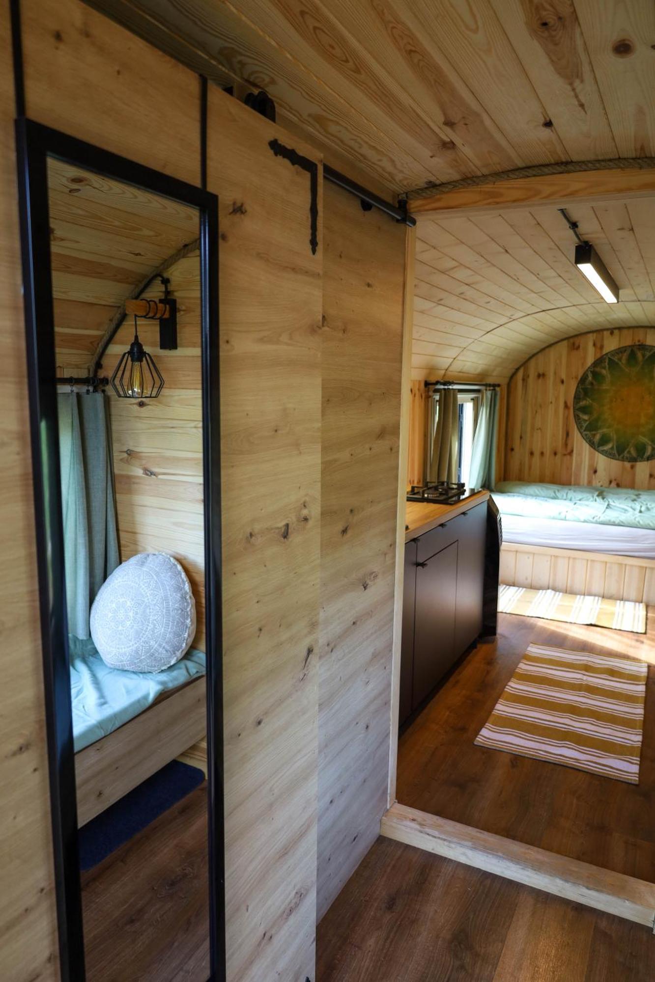 Oaza Swiety Spokoj - Domek Z Balia I Jacuzzi Rzasnik Exterior photo